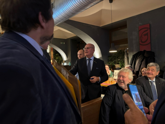 Členové klubu - PDG Vojtěch Trapl, Antonín Mika a Rudolf Kočí