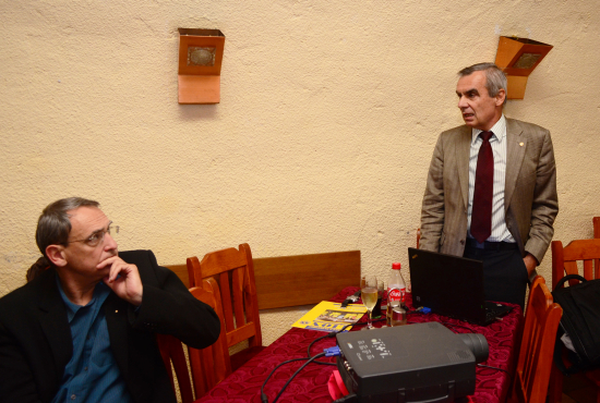 Jiří Bříza přednáší