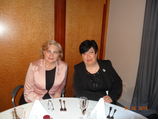 V. Krbuskova a J. Tlustá, LC Plzeň Bohemia
