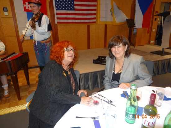 LC Praha Ladies, Zd. Geráková a prezidentka