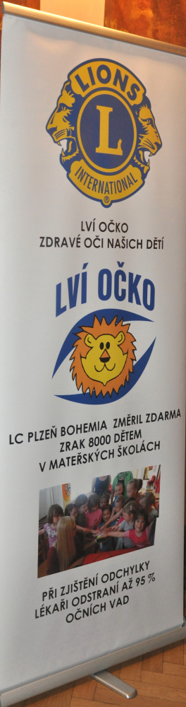 Výtěžek koncertu pro projekt Lví očko